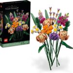 LEGO Icons Flower Bouquet 10280 Artificial Flowers, Set for Adults, Home decor